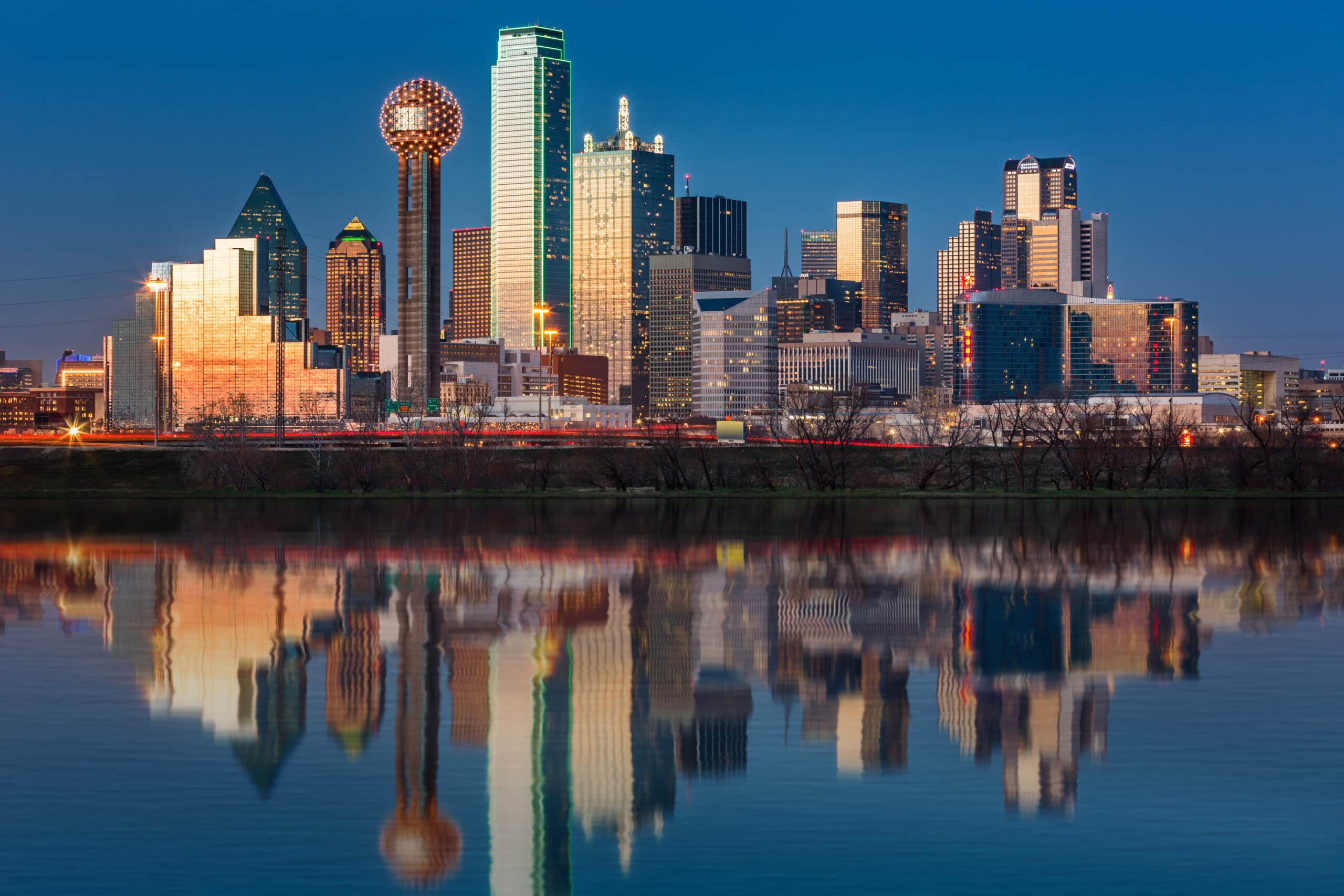 Dallas Skyline view